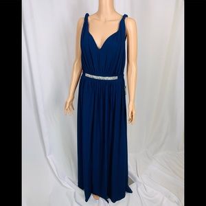 Express Navy Blue Gown